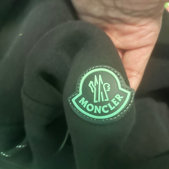 Moncler hoodie men, it does come with a tare near the pocket but can be fixed. - Picture 3 of 4